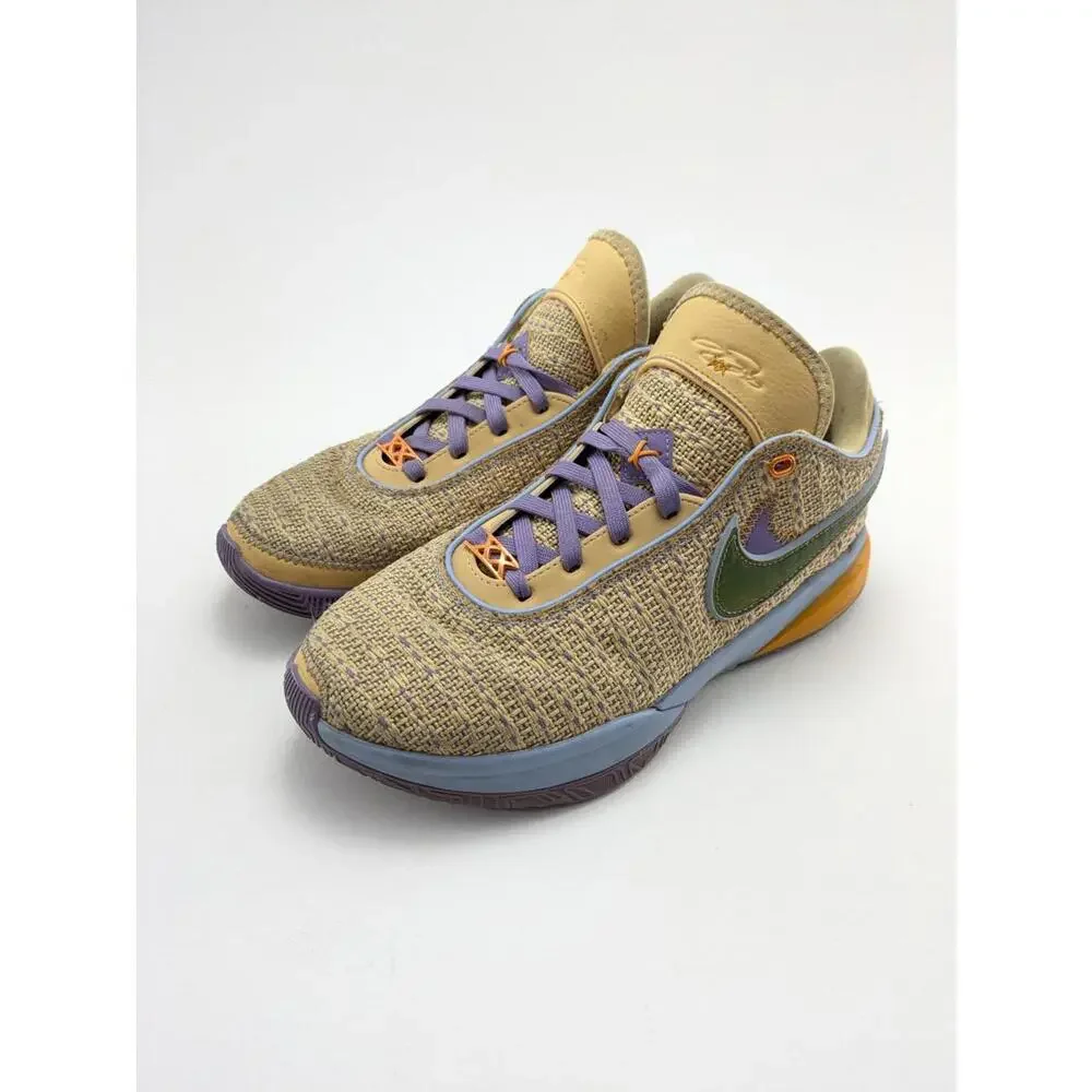 Youth Nike Lebron 20 GS Summer Vibes‎ Orange Purple Shoes DQ8651-200 Size 7Y